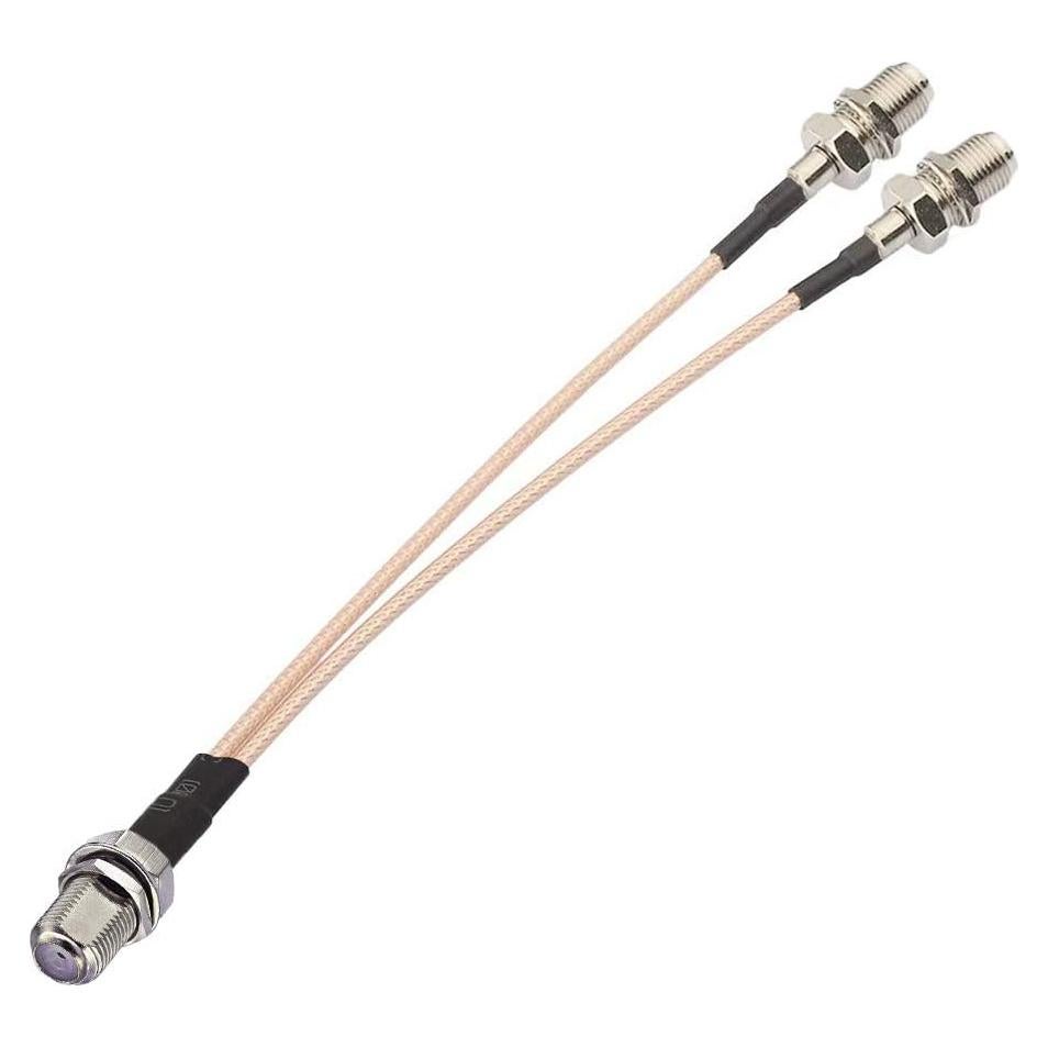 Divisor F-Type RG6 RedYutou 3 Vías 15cm para TV y Satélite