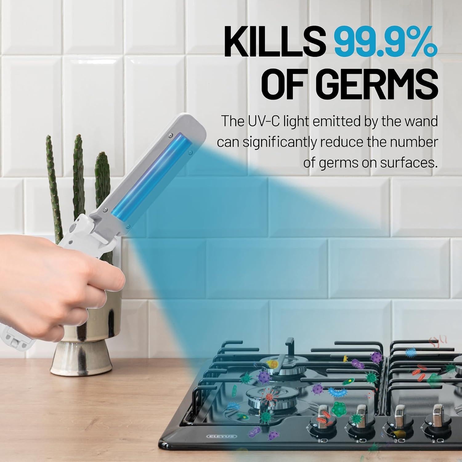 Varita Desinfectante UV Portátil Variedad Simple AB0024-WHA