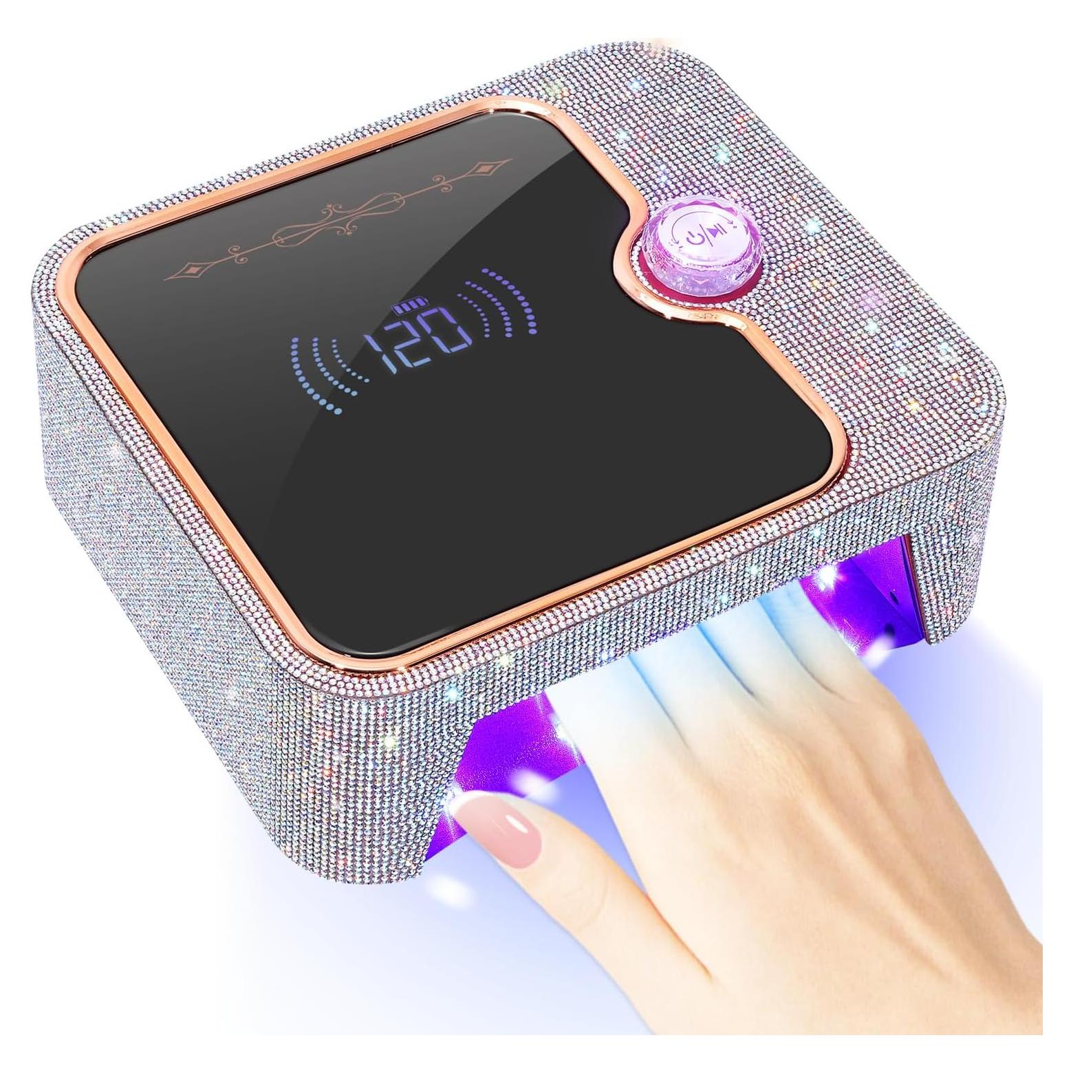 Lámpara UV Recargable ANBEISTEE para Uñas en Gel 72W