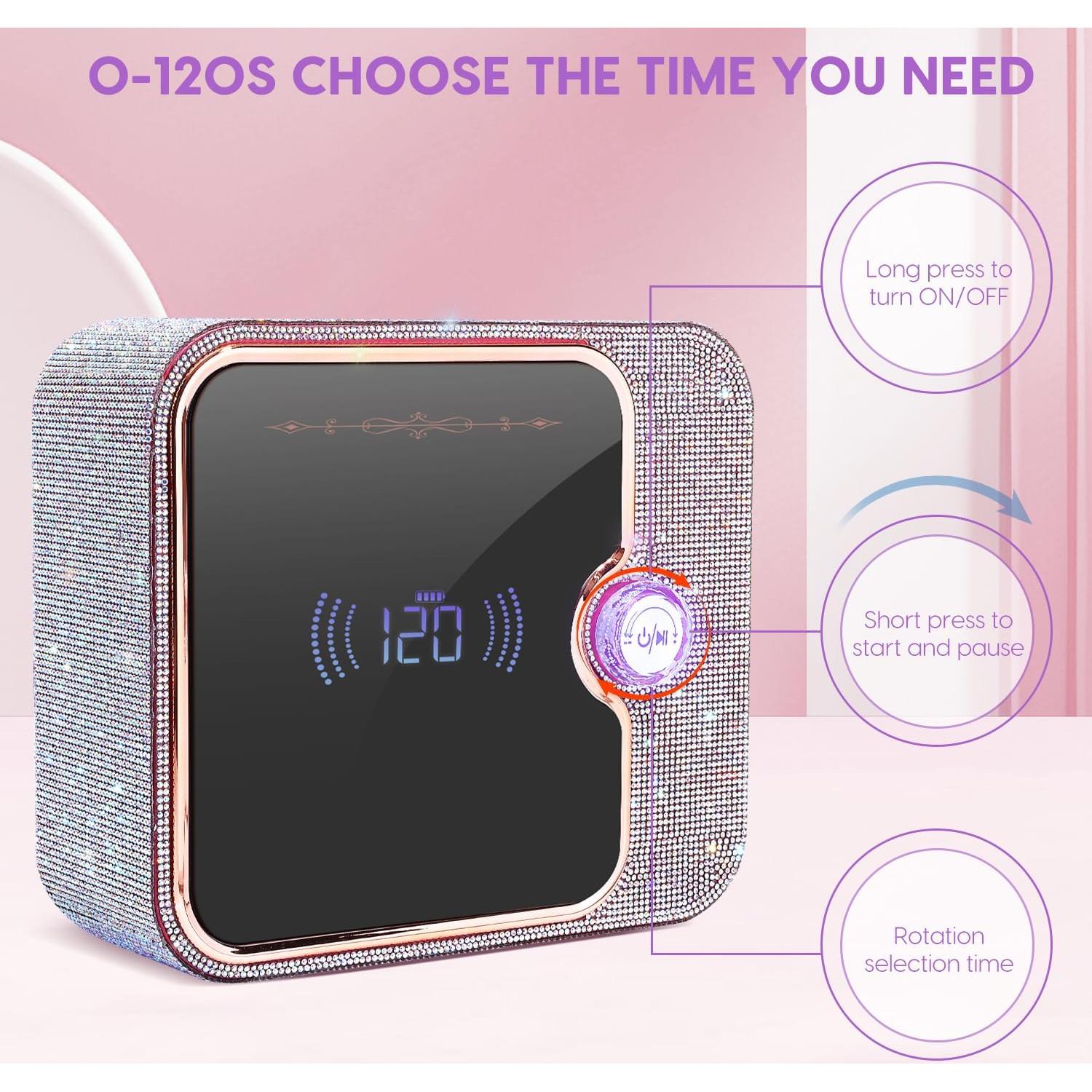 Lámpara UV Recargable ANBEISTEE para Uñas en Gel 72W