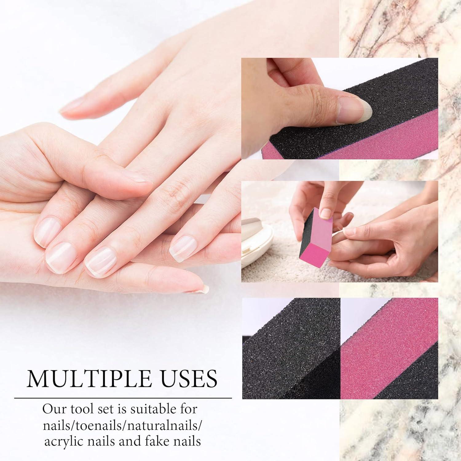 Bloques de Pulido de Uñas SKYPIA 2 Piezas 9.4x3.5cm