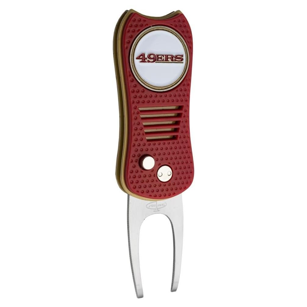 Herramienta Retráctil para Divots Team Golf San Francisco 49ers