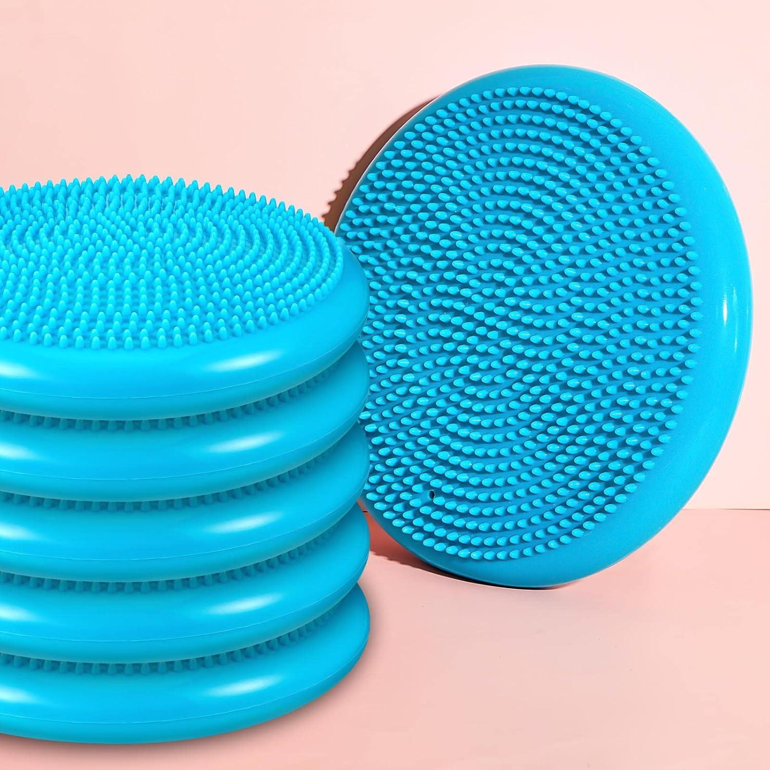 10 Cojines Inestables Amylove para Niños 34 cm Verde Menta