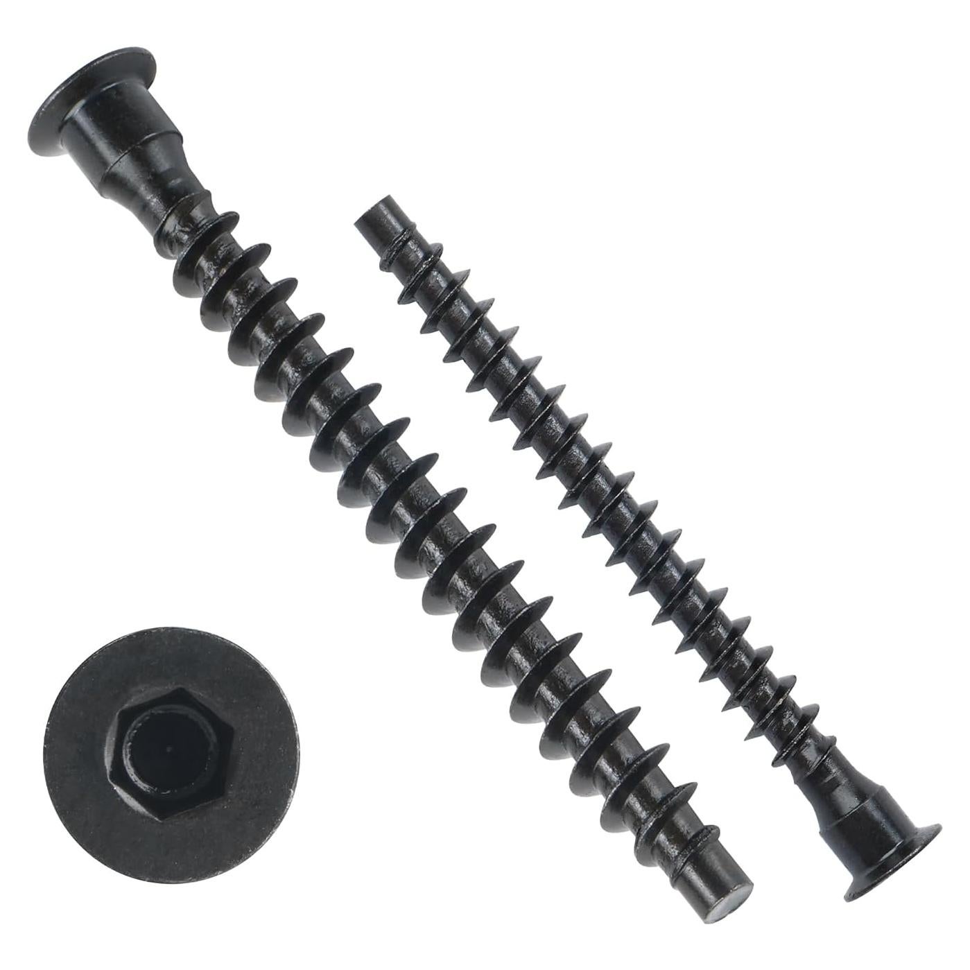 Tornillos Confirmat M5x30mm Negros Party Animals - 20 Pcs