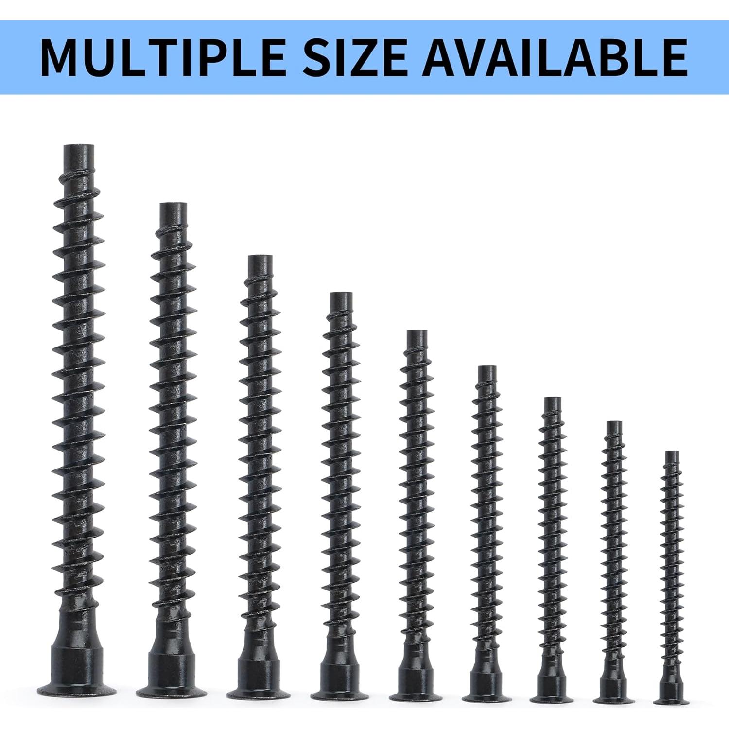 Tornillos Confirmat M5x30mm Negros Party Animals - 20 Pcs