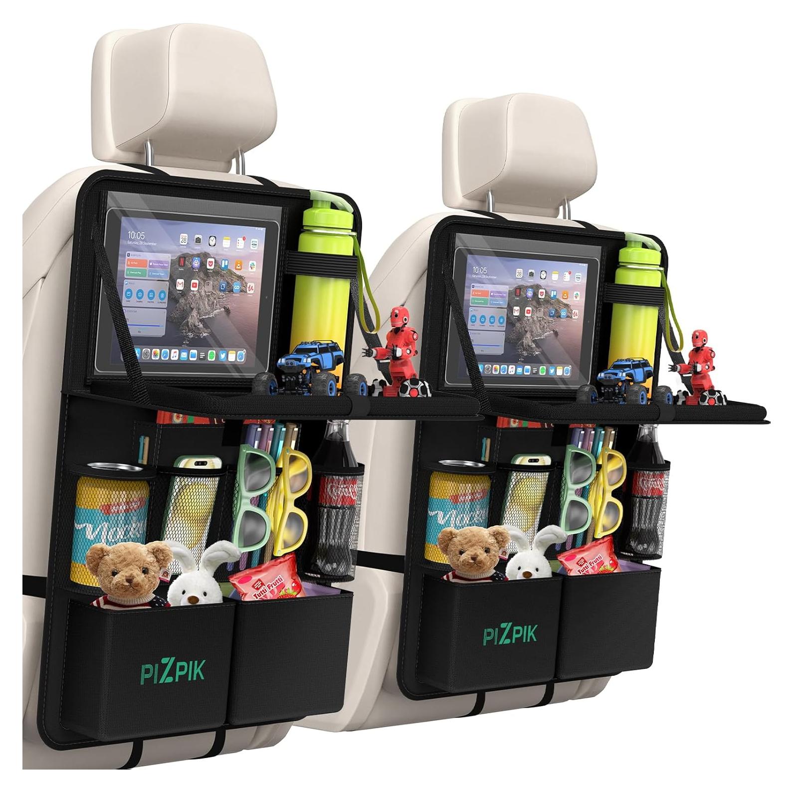 Organizador de Asiento Trasero Plzpik con Soporte para Tableta