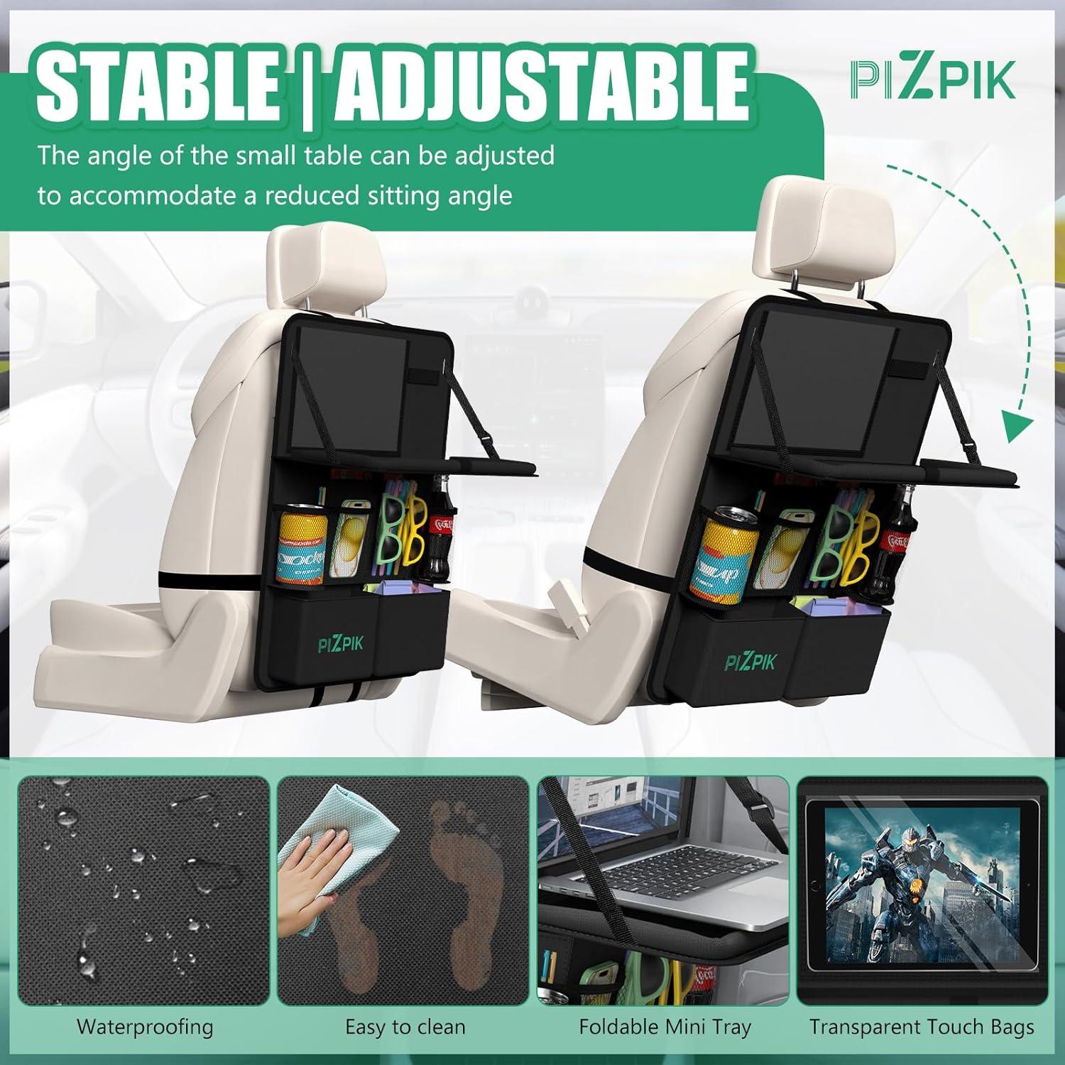 Organizador de Asiento Trasero Plzpik con Soporte para Tableta