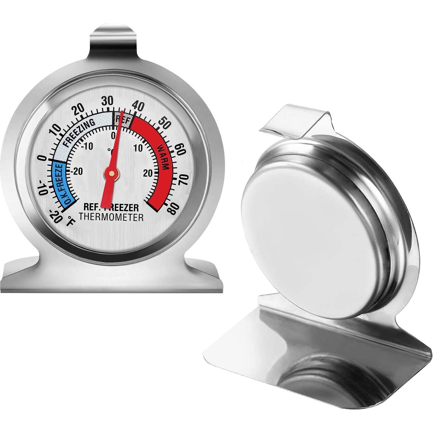 Termómetro de Refrigerador Linkhood - Acero Inoxidable 5.08 cm