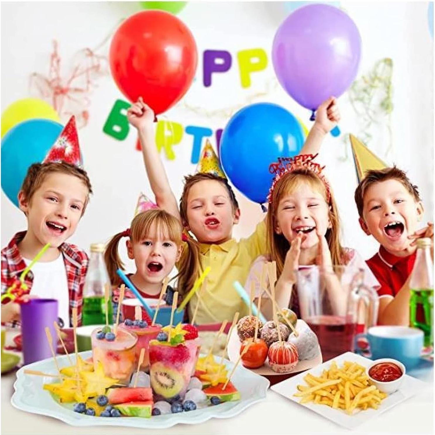 Pinchos de Bambú 9 cm PFIEIFPO - 1000 PCS Palillos para Aperitivos