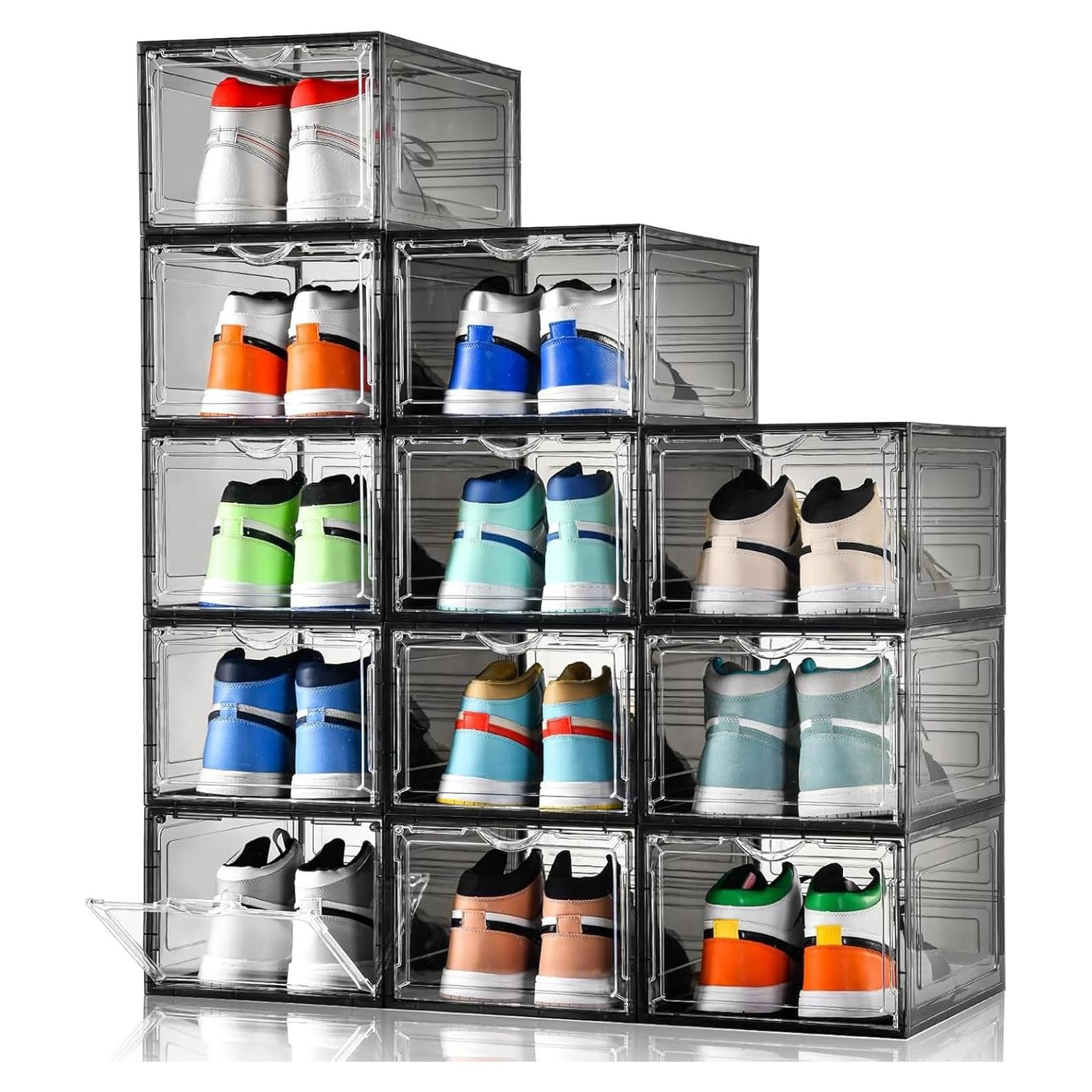 Caja de Almacenamiento de Zapatos Clemate 12 Piezas XL