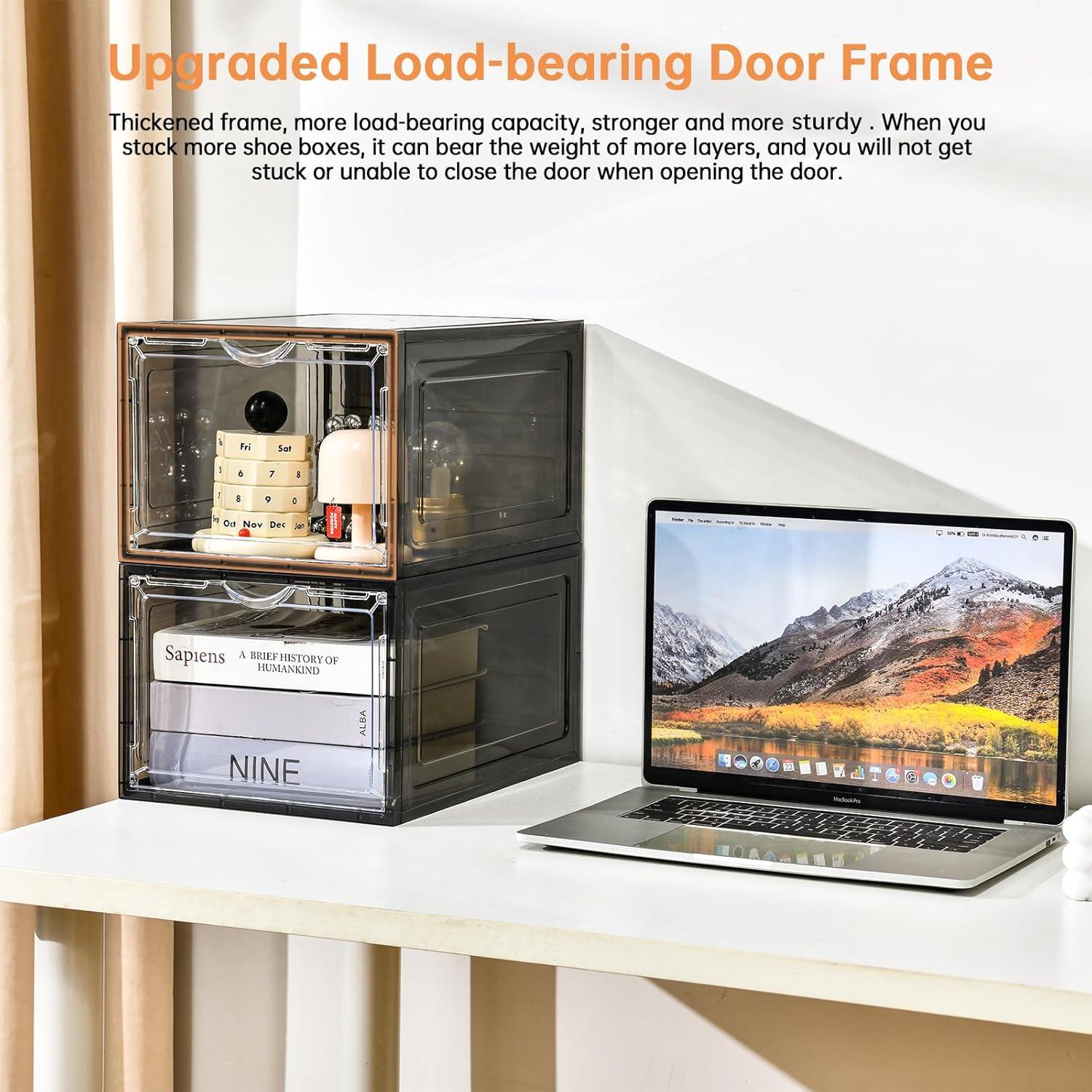 Caja de Almacenamiento de Zapatos Clemate 12 Piezas XL