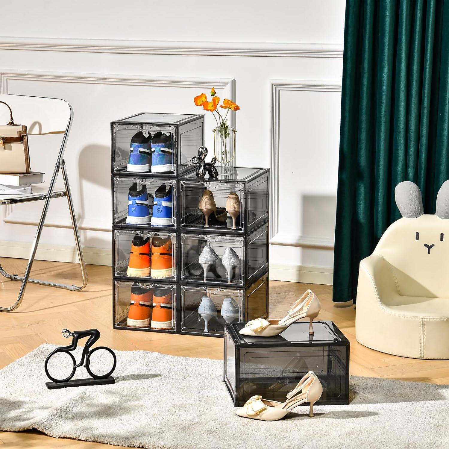 Caja de Almacenamiento de Zapatos Clemate 12 Piezas XL