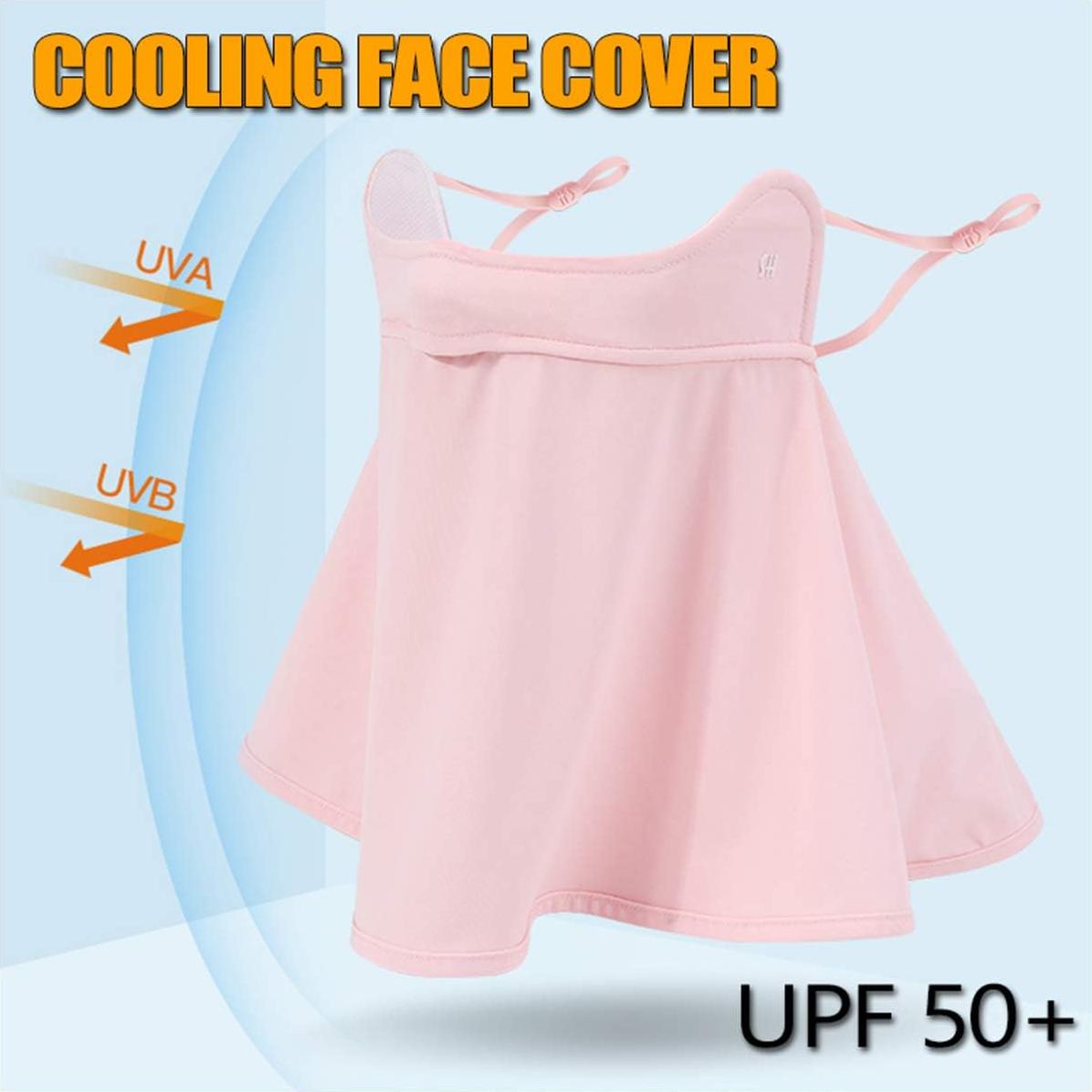 Cubierta Facial Transpirable UPF 50+ Unisex con Gaiter de Cuello