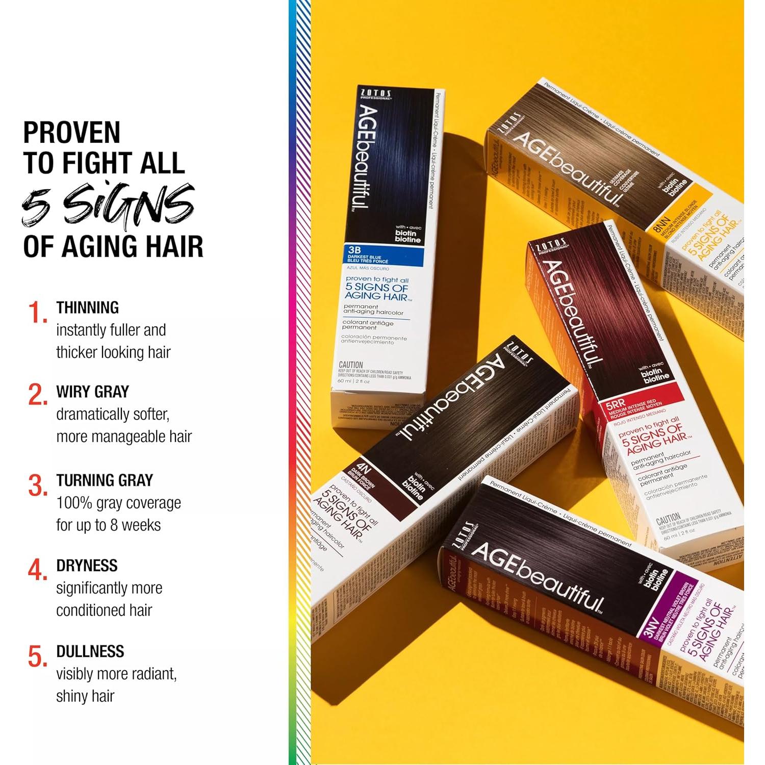 Spray Corrector de Raíces AGEbeautiful 59 ml - Negro