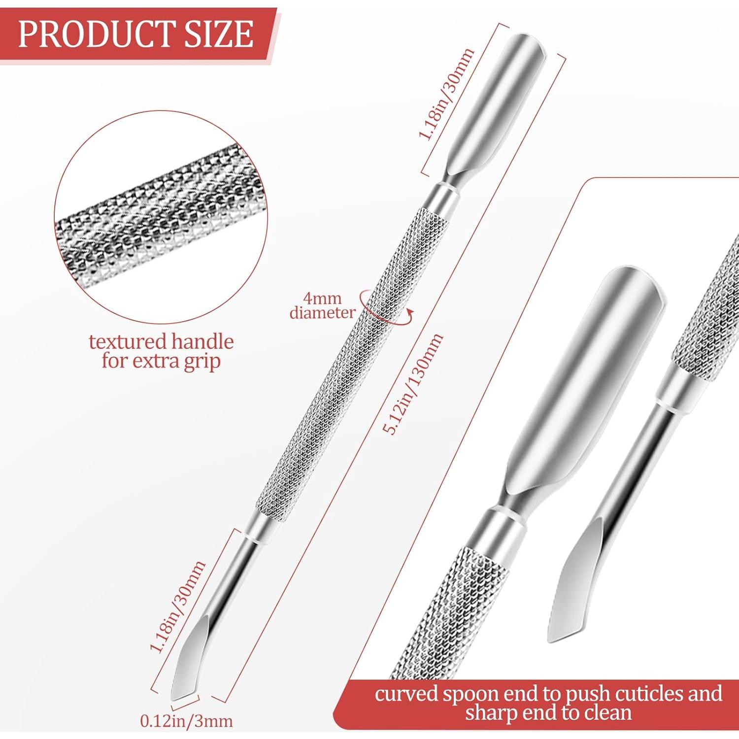 Empujador de Cutículas y Removedor de Esmalte SMLBJUTE 13 cm