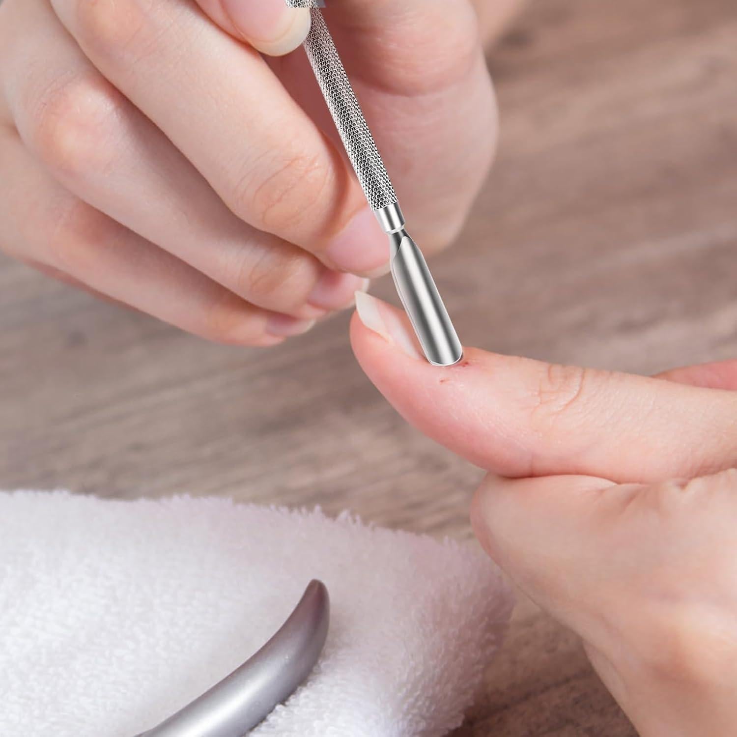 Empujador de Cutículas y Removedor de Esmalte SMLBJUTE 13 cm