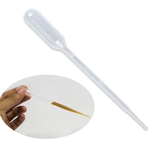 50 Botellas de Vidrio Ámbar 1ml con Cuentagotas y Paño Limpio