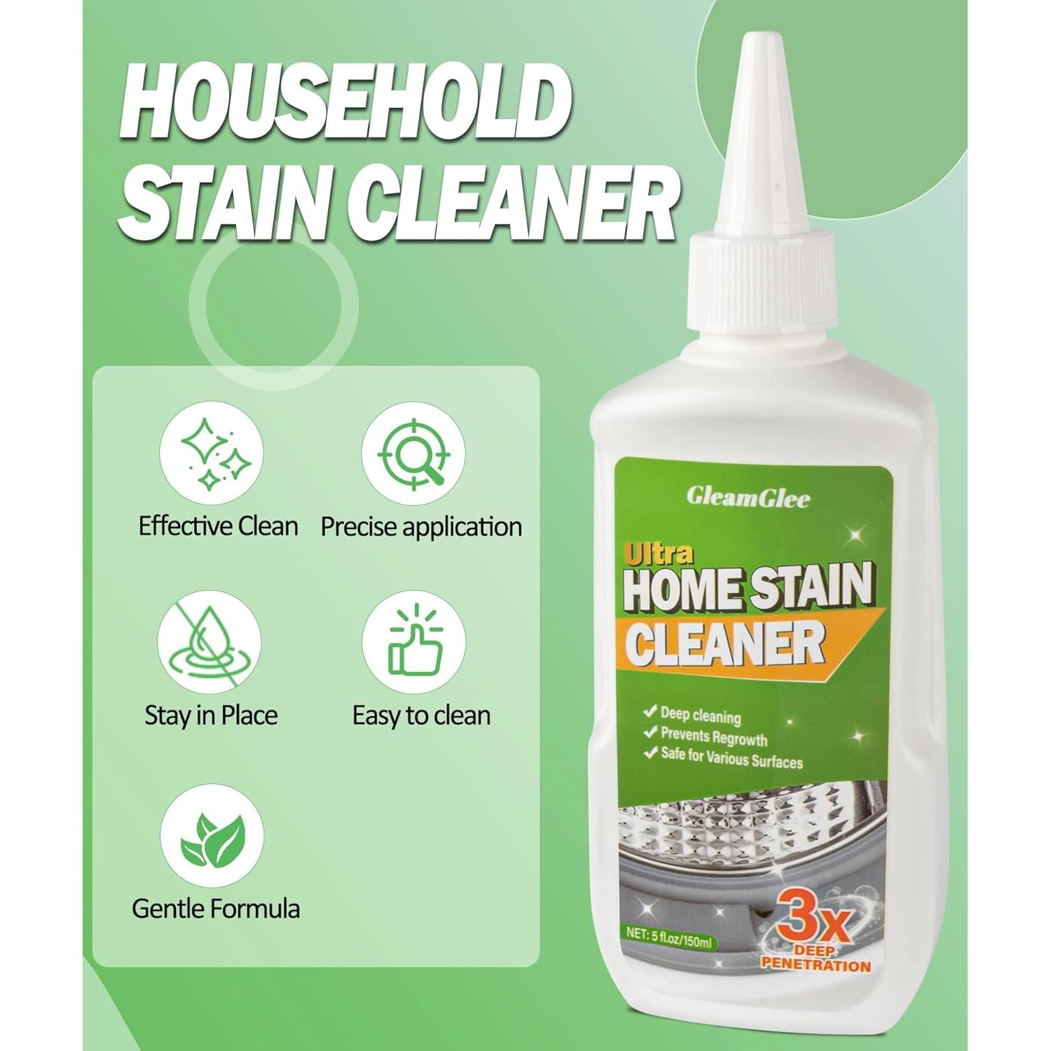 Gel Quitamanchas GleamGlee 295 ml - Limpiador Potente para Hogar