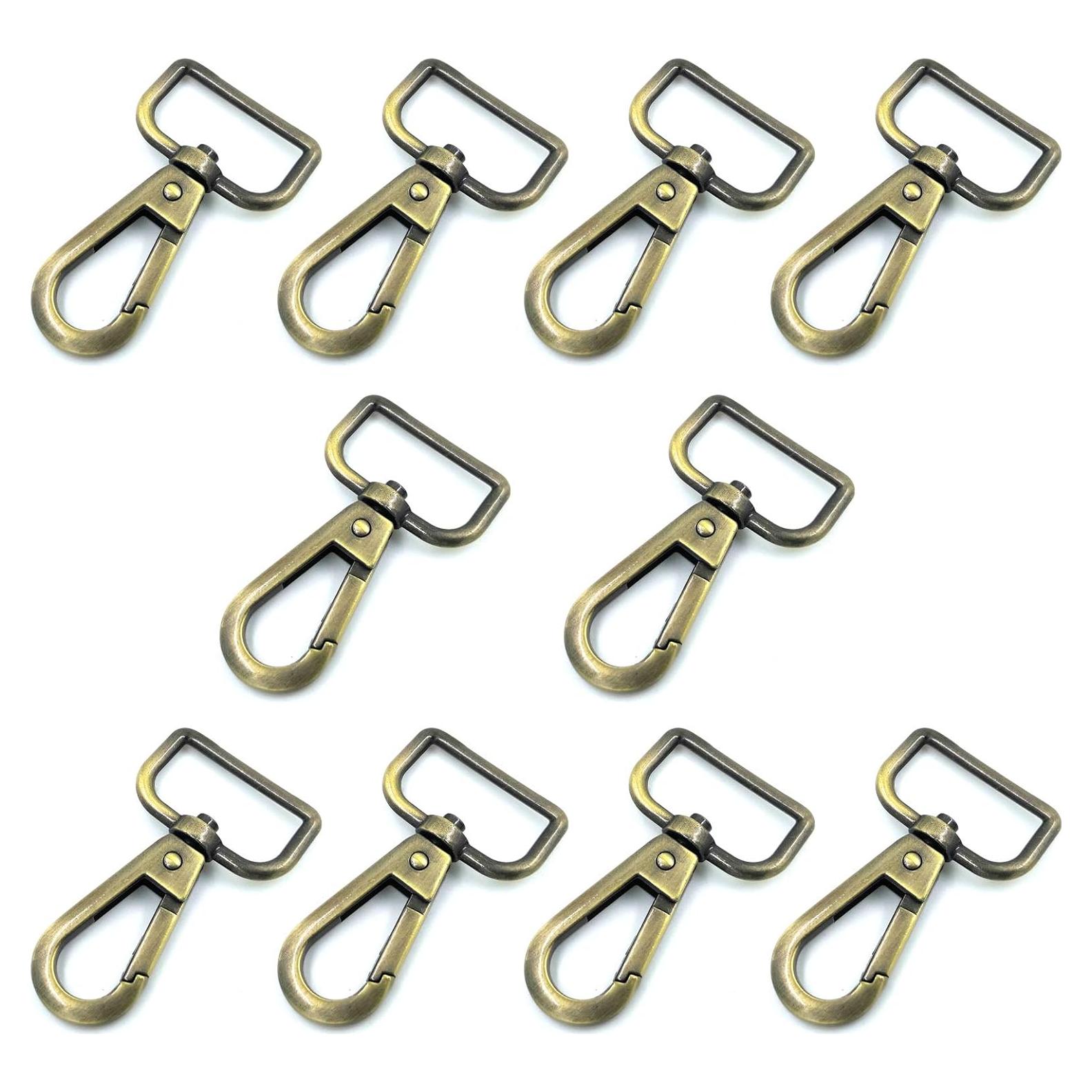 Ganchos de Cierre Giratorio SBest 10 Pcs 1" Latón Antiguo