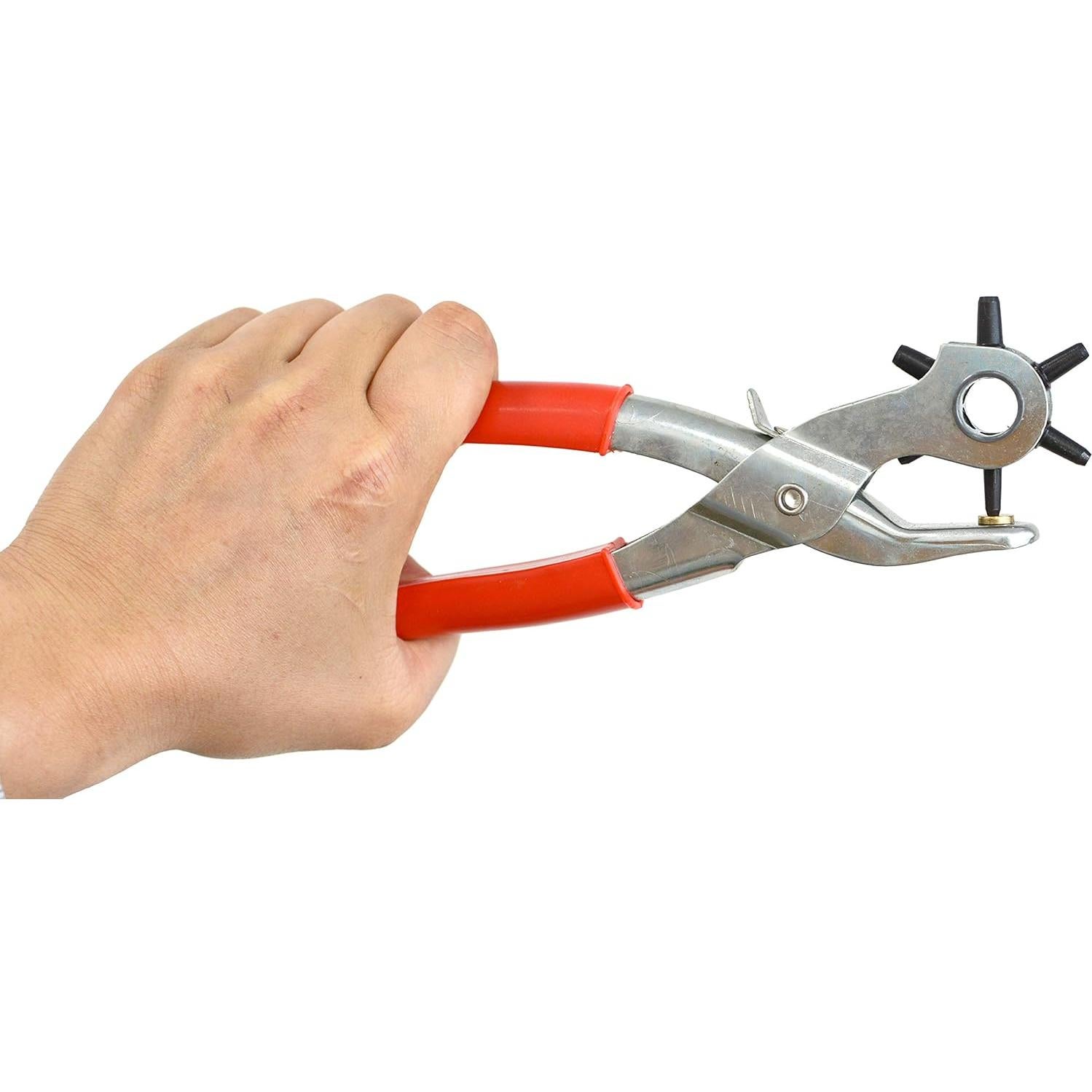 Perforador de Agujeros de Cuero YYAALOA 6 Tamaños 2-4.5mm