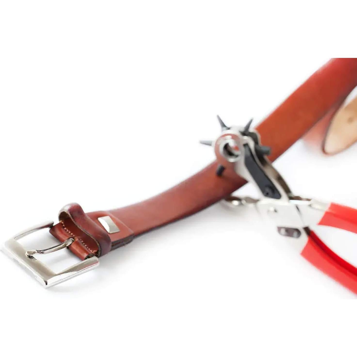 Perforador de Agujeros de Cuero YYAALOA 6 Tamaños 2-4.5mm