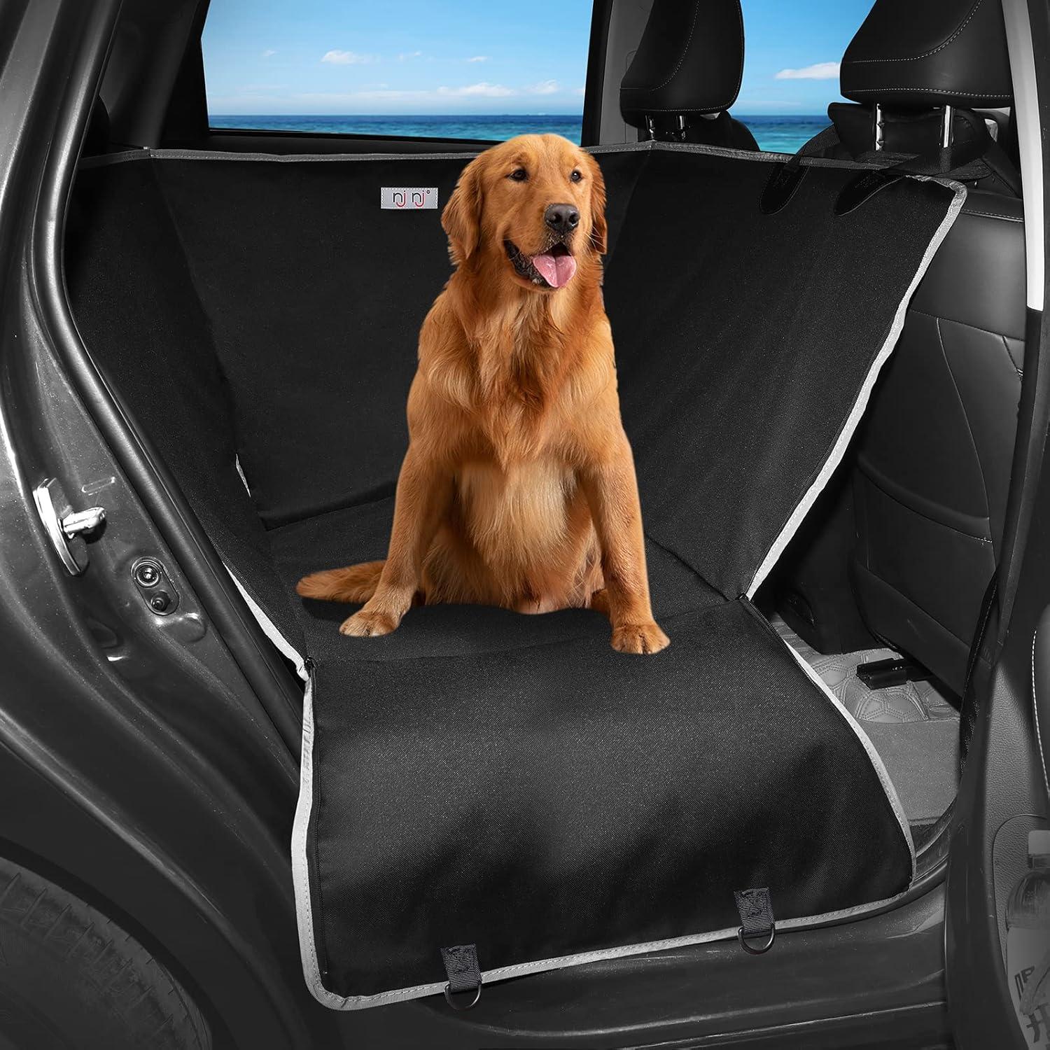 Funda de Asiento para Perros njnj - Impermeable y Antideslizante