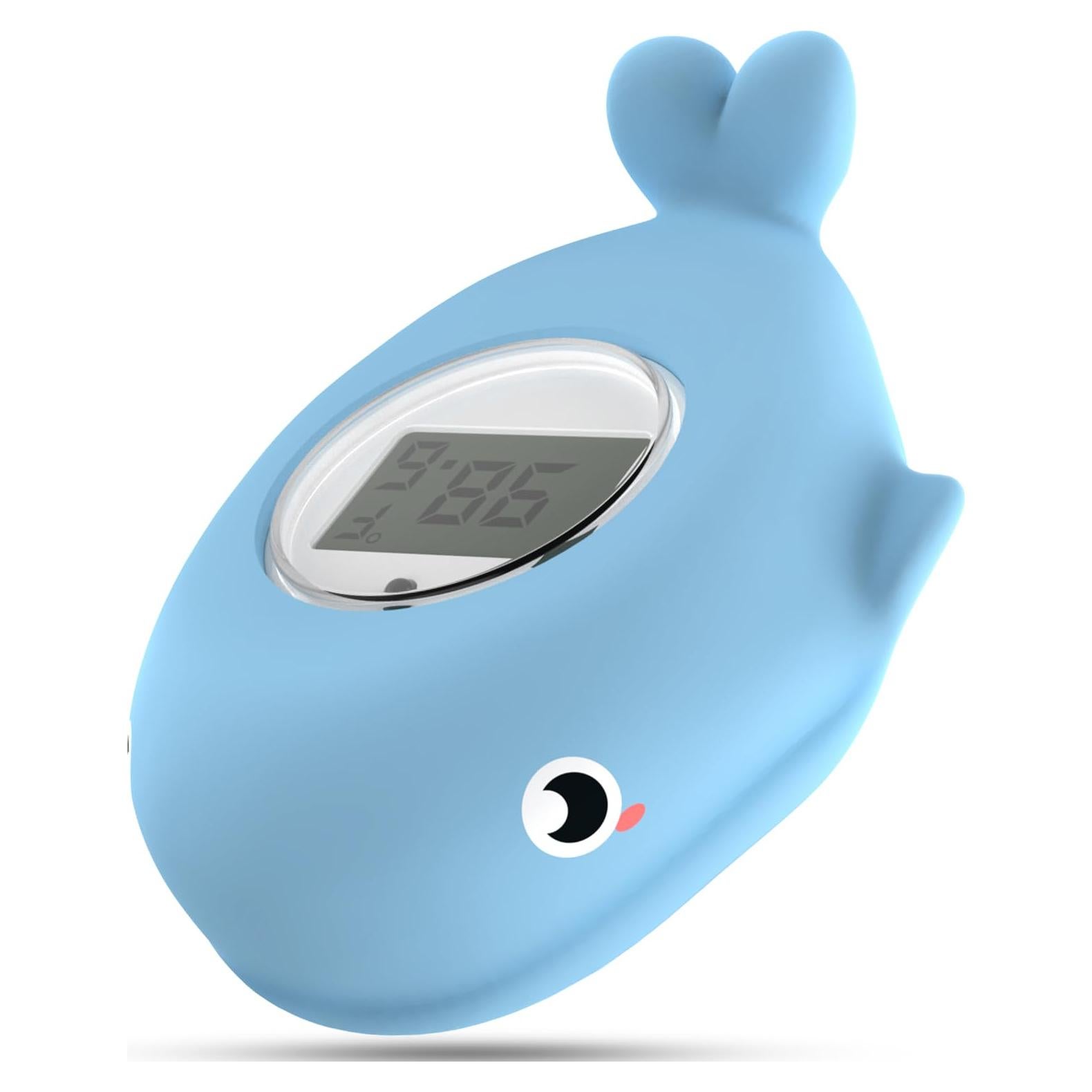 Termómetro de baño digital BabyElf ballena azul para bebés