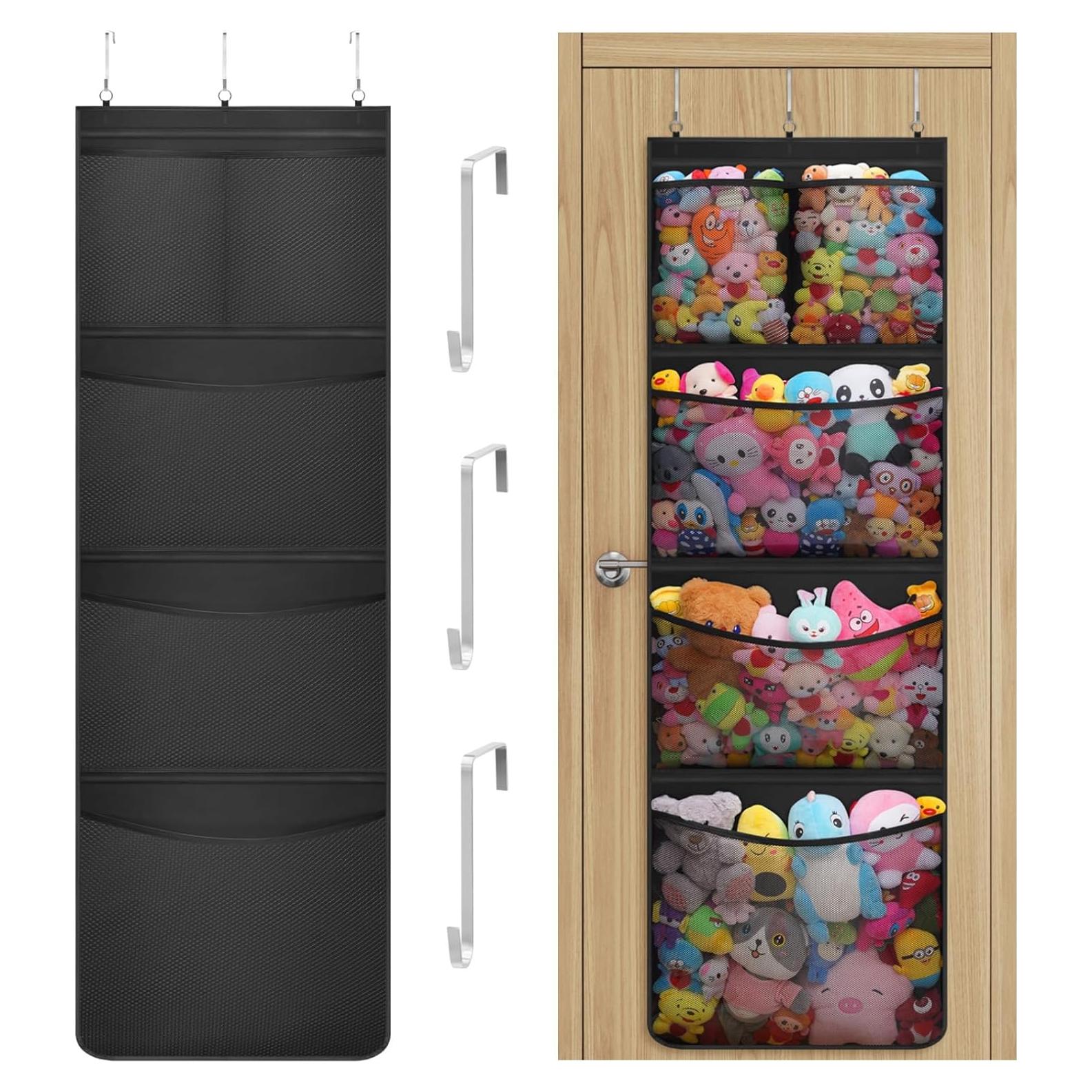 Organizador sobre la Puerta Lifewit para Juguetes Negro 58.5x167 cm