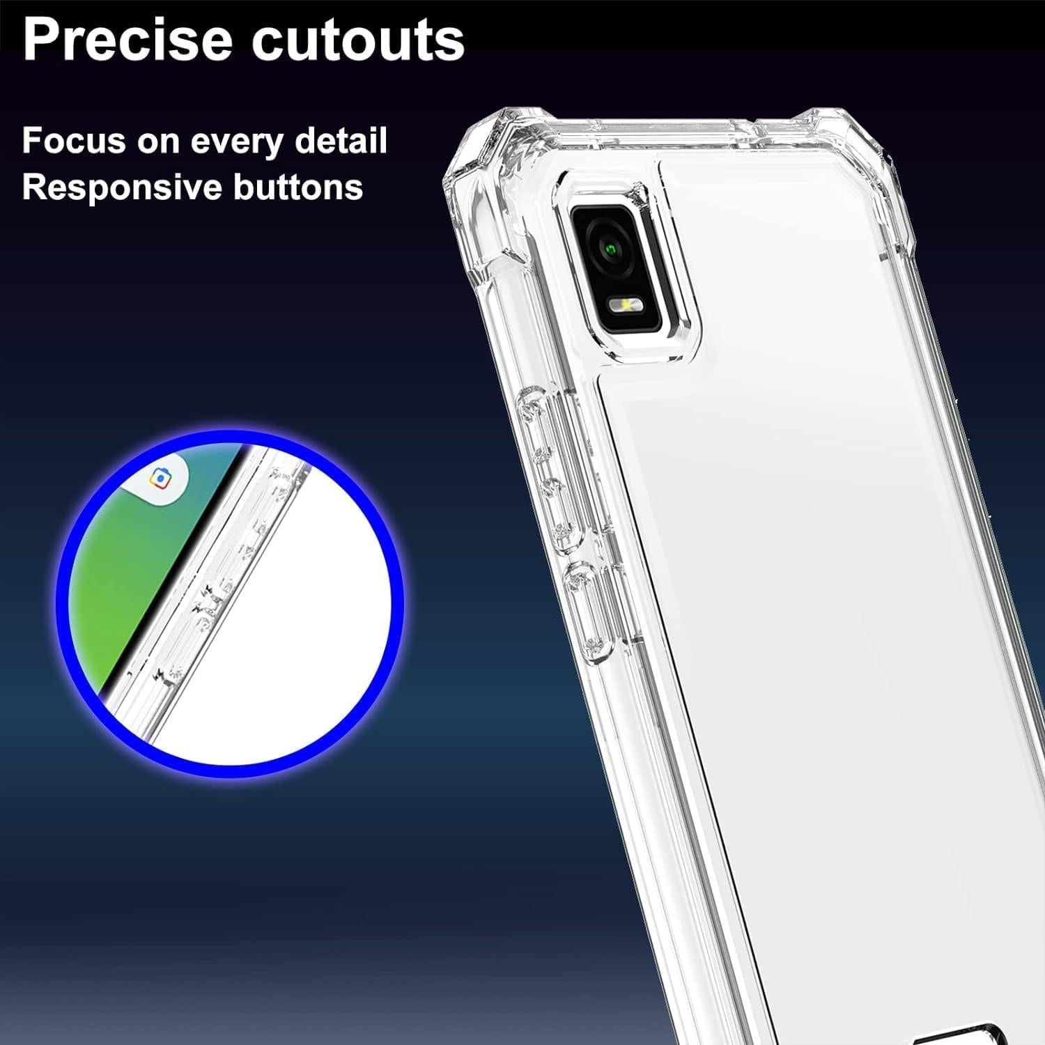 Funda Protectora Transparente Eaglecell para Cricket Debut Smart