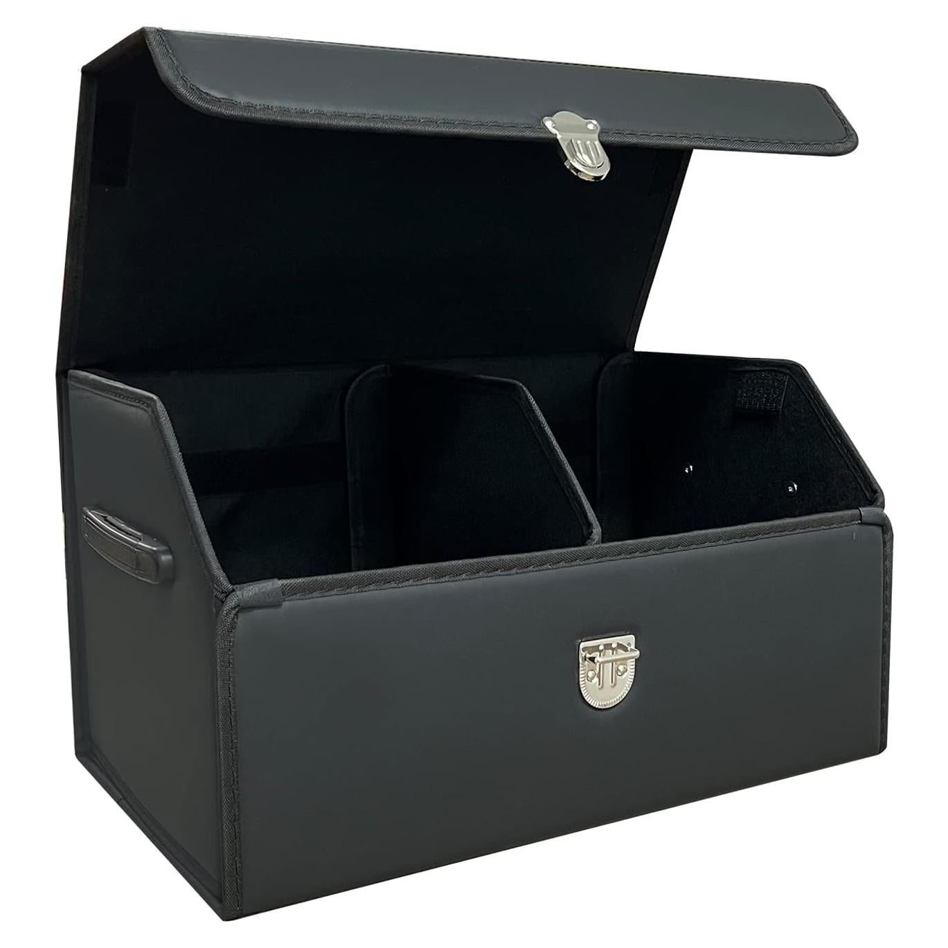 Organizador de Maletero Wuatow Plegable 48L Negro para Coche