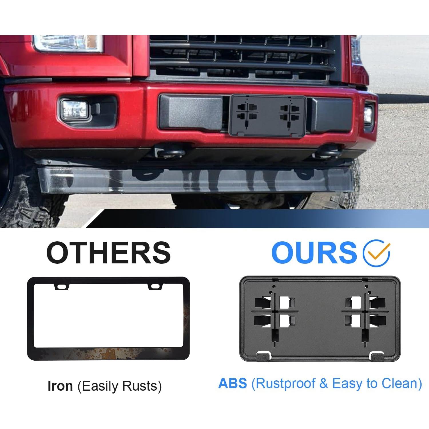 Marco de Placa de Licencia Frontal GZSH para F150 2015-2017