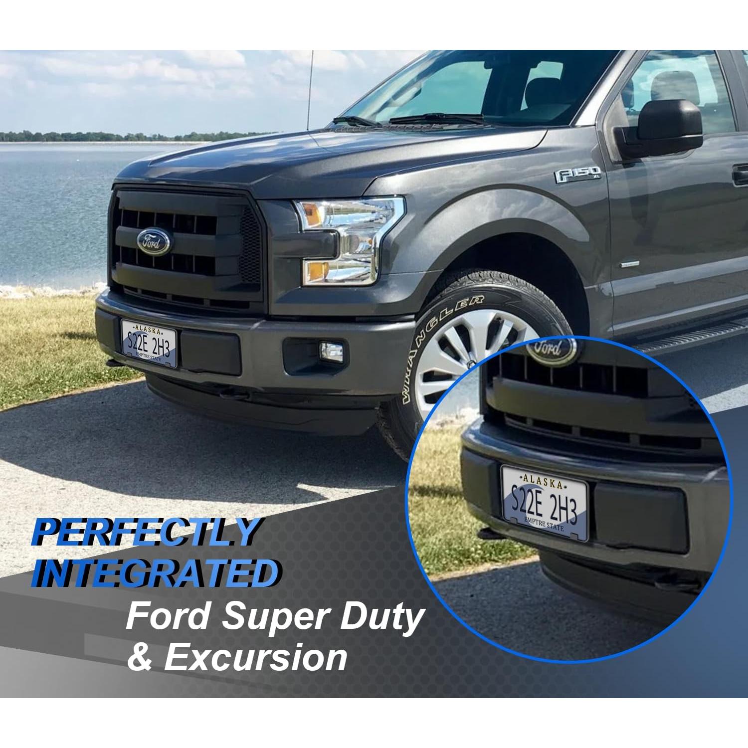 Marco de Placa de Licencia Frontal GZSH para F150 2015-2017