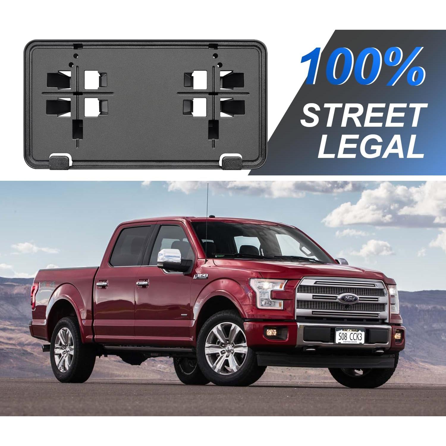 Marco de Placa de Licencia Frontal GZSH para F150 2015-2017
