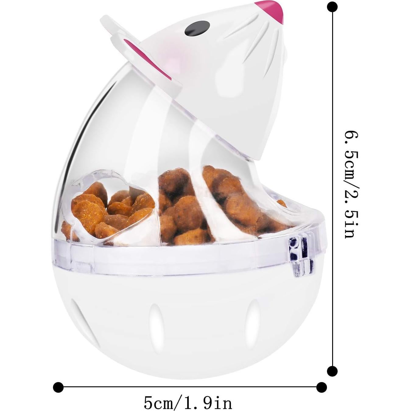 Bola de Comida para Gatos Legendog - Juguete Ratón 7cm