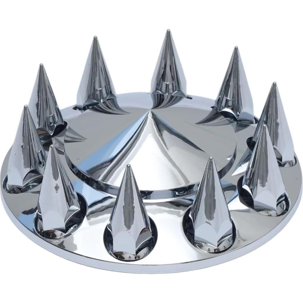 Cubierta de Rueda Frontal Cromada XIUHUA 33mm Ajuste Universal