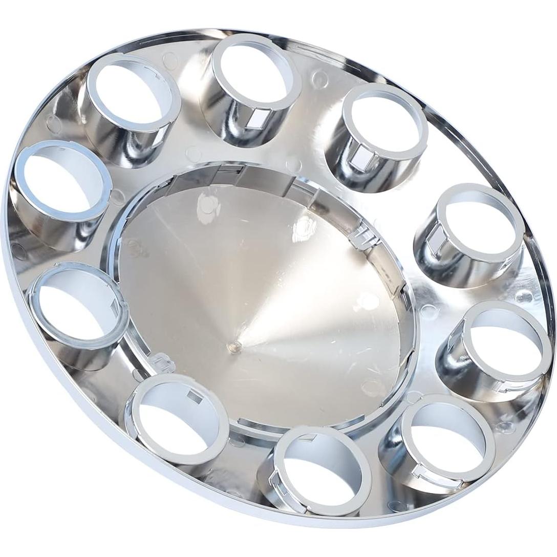 Cubierta de Rueda Frontal Cromada XIUHUA 33mm Ajuste Universal