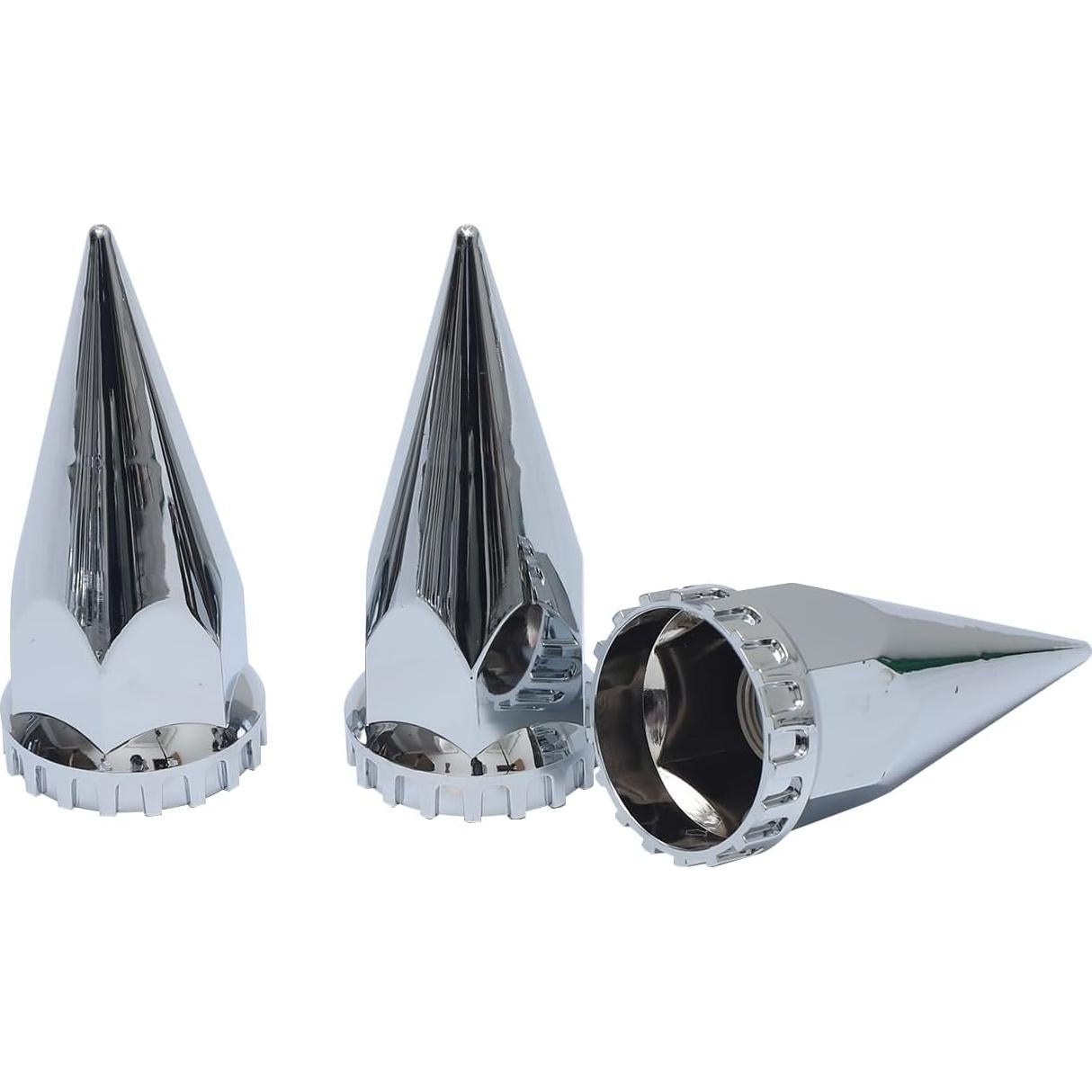 Cubierta de Rueda Frontal Cromada XIUHUA 33mm Ajuste Universal