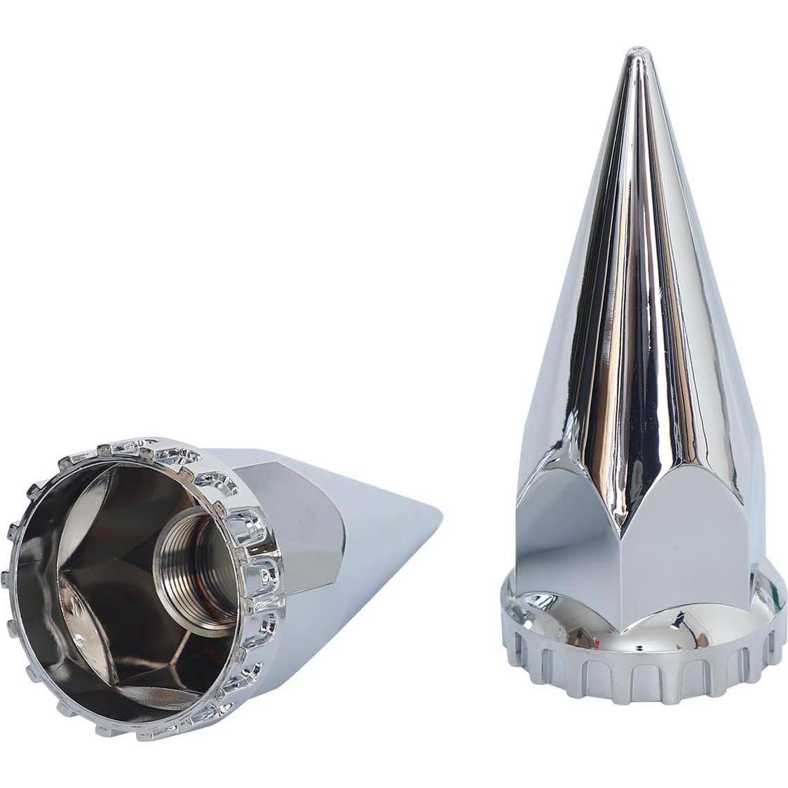 Cubierta de Rueda Frontal Cromada XIUHUA 33mm Ajuste Universal