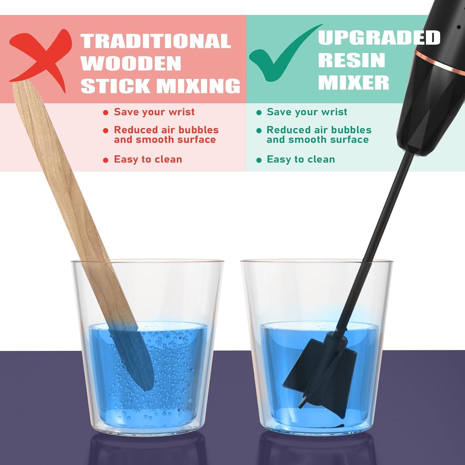 Mezclador de Resina Epóxica BGick Recargable 1500mAh