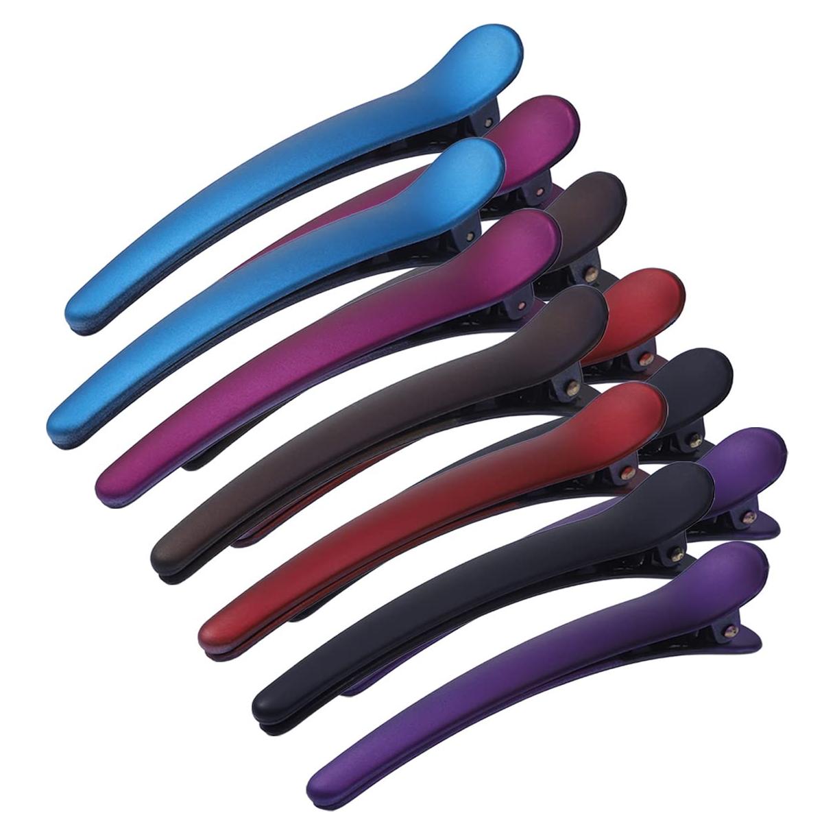 Pinzas para Cabello Antideslizantes BMAMBAS 12PCS Coloridas