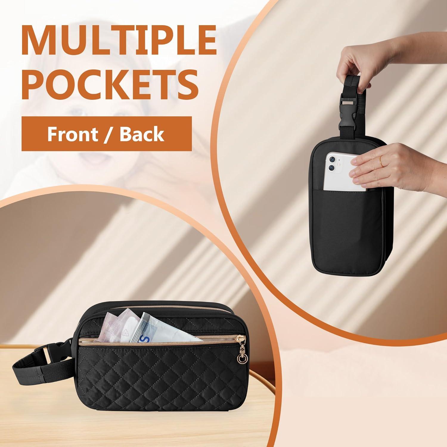 Bolsa de Enfriamiento de Leche Materna Damero Negro con 4 Hielos