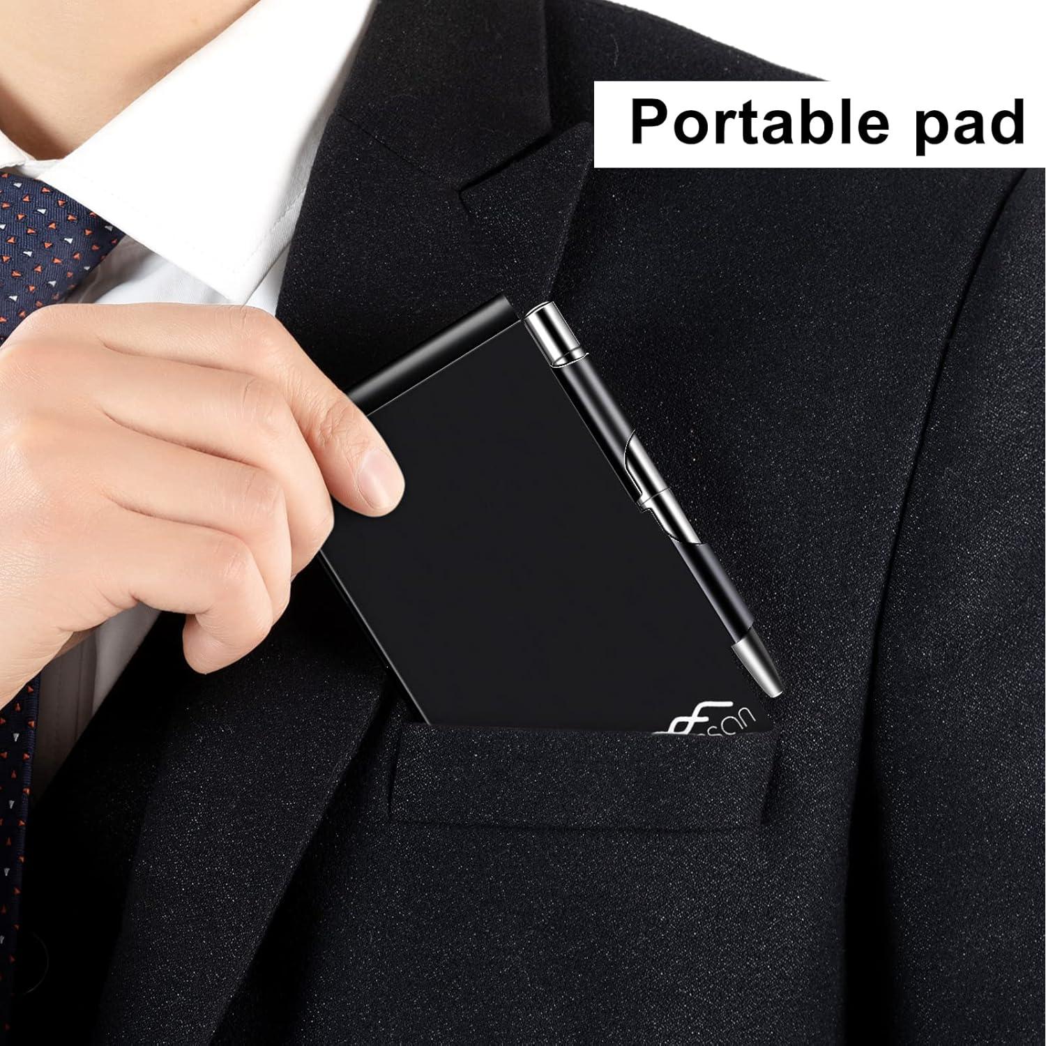 Cuaderno Mini de Metal Amassan con Bolígrafo y 60 Páginas