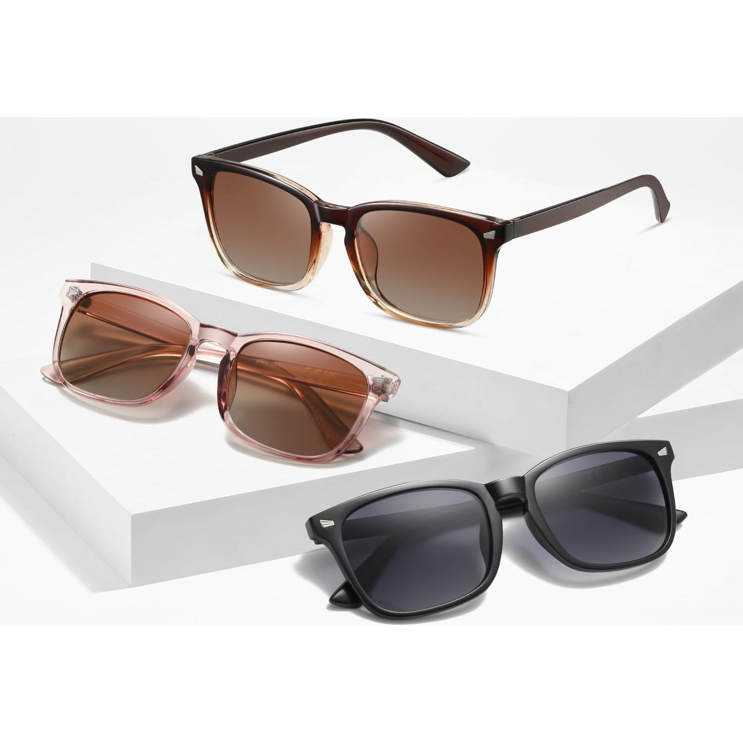 Gafas de sol polarizadas MASDUN Vision retro 3 unidades