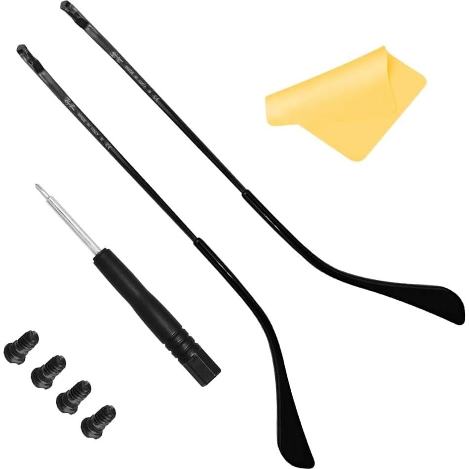 Brazos de Templo de Reemplazo Ray-Ban RX6489 140mm Negro