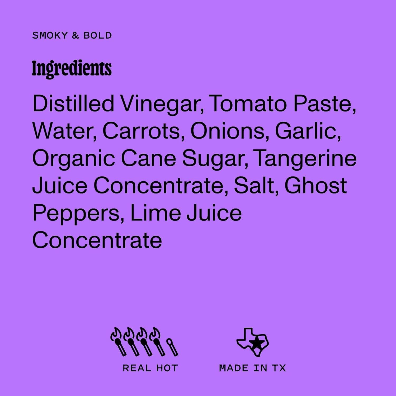 Salsa Picante Yellowbird de Pimiento Fantasma 277g - Vegana