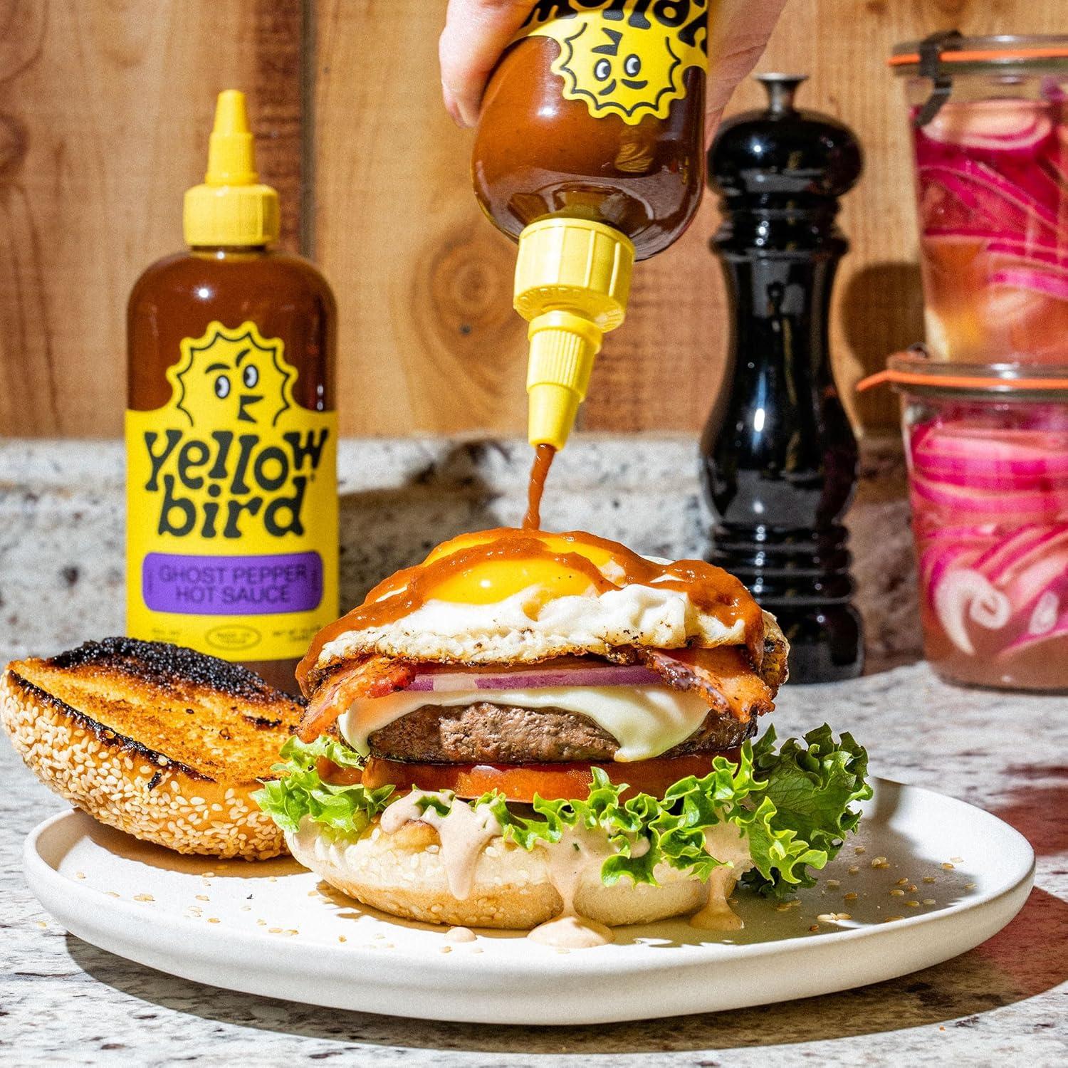 Salsa Picante Yellowbird de Pimiento Fantasma 277g - Vegana