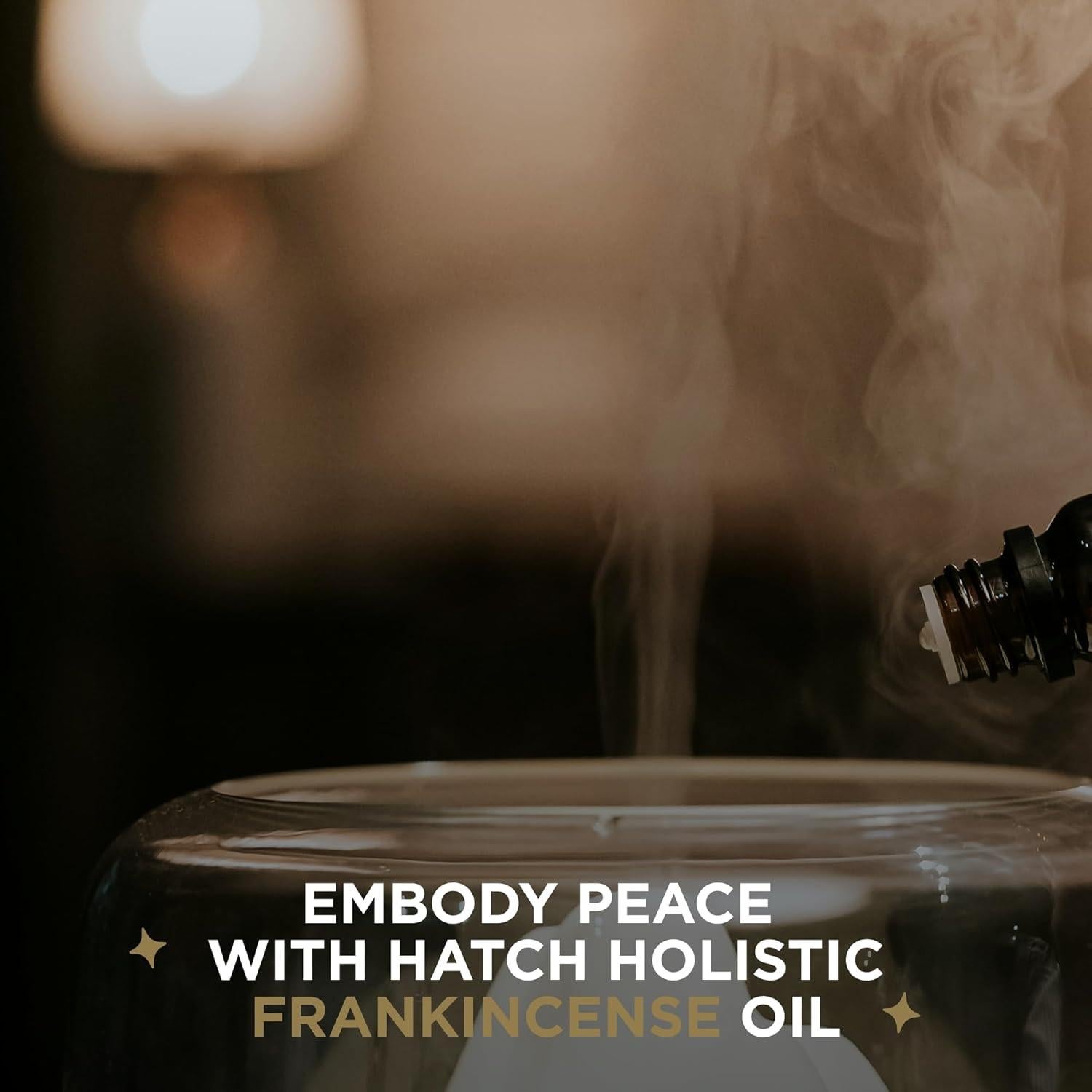 Aceite Esencial de Incienso Orgánico Hatch Holistic 30ml - Aroma Puro para Aromaterapia y Cuidado de la Piel