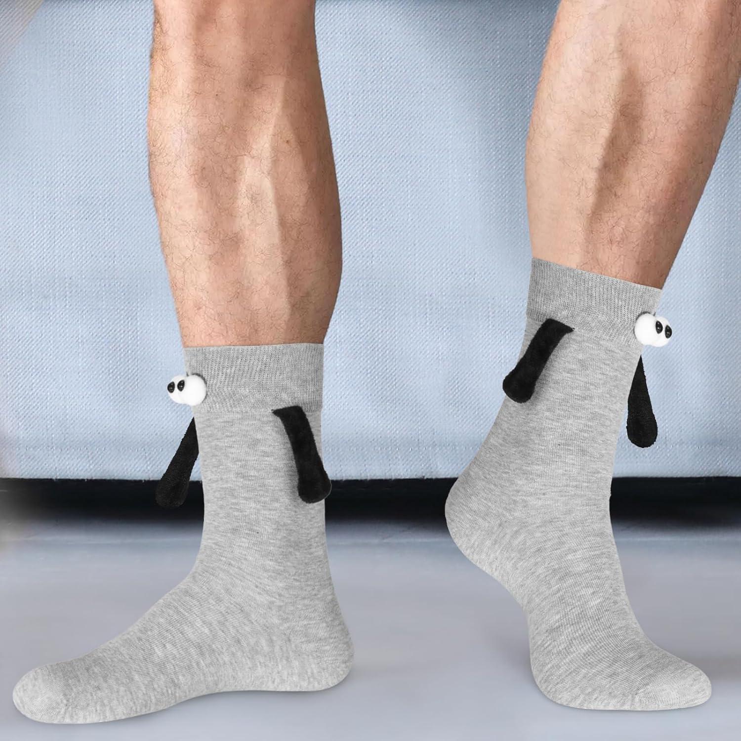 Calcetines Magnéticos 3D Manos Unidas - 4 Pares Divertidos