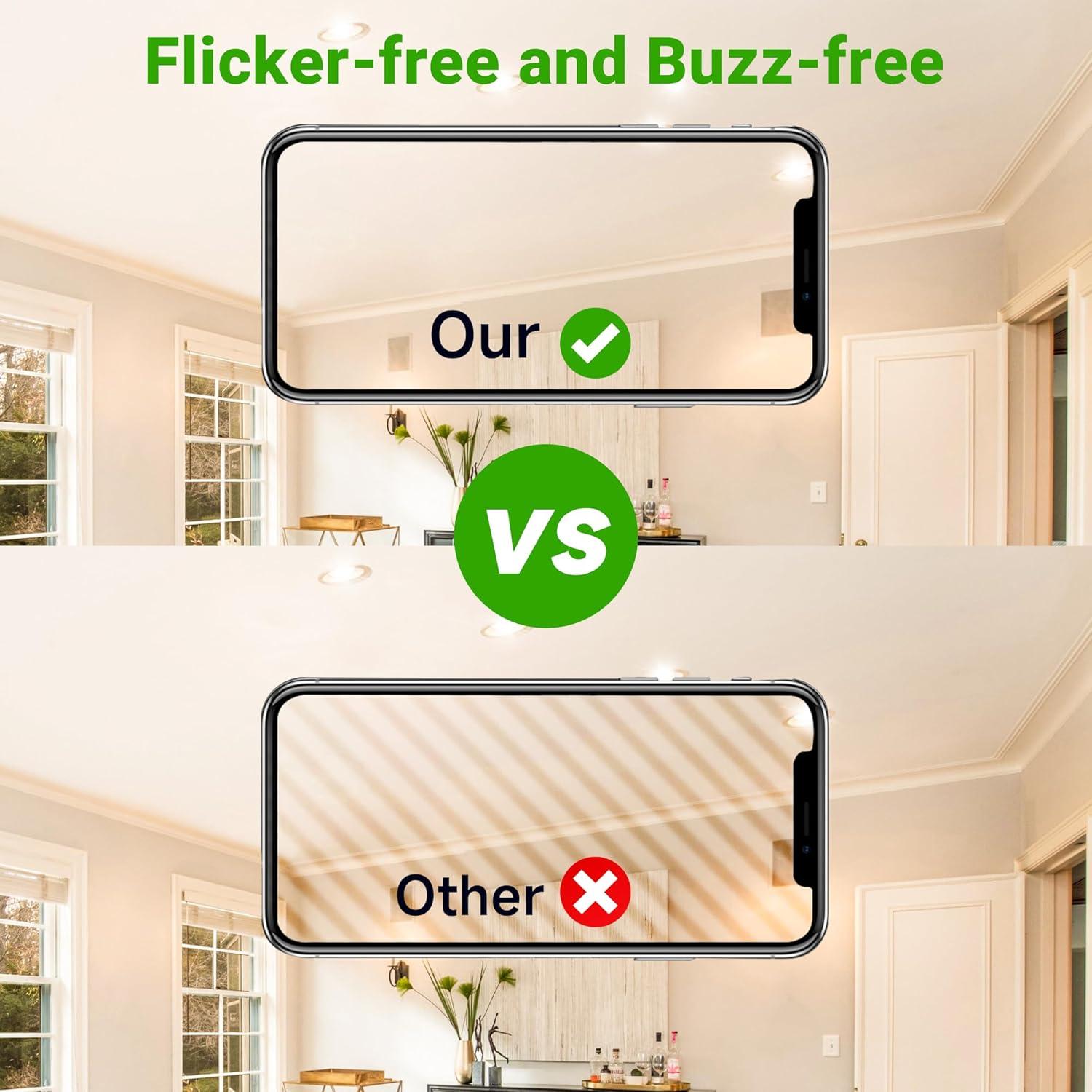 Bombillas LED GU10 TJOY 4W 300LM 2700K Blanco Cálido Paquete 6