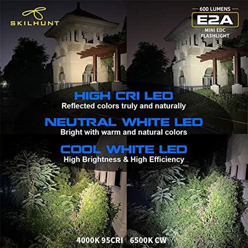 Linterna Mini SKILHUNT E2A LED SST20 Impermeable 90.7g